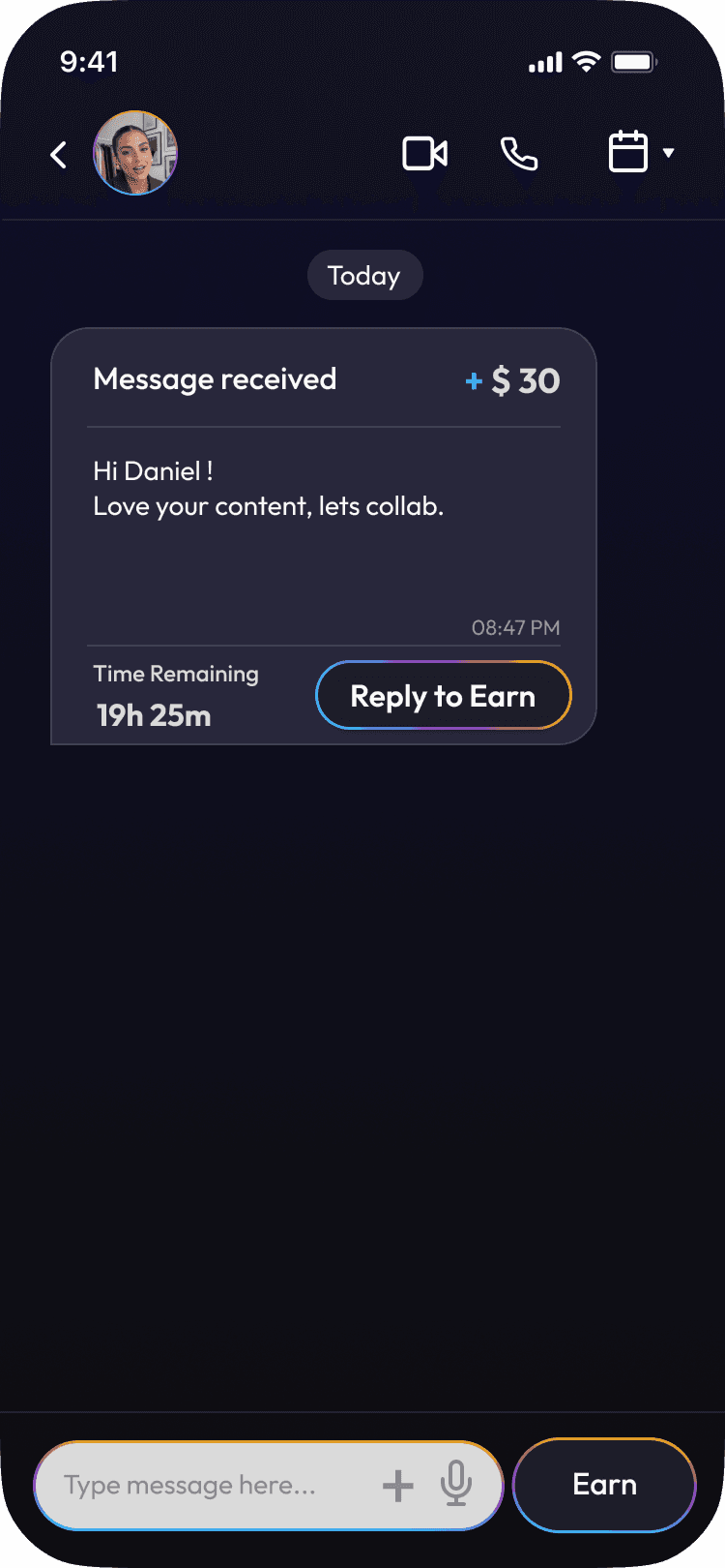 Messages carry cash. Not just words.